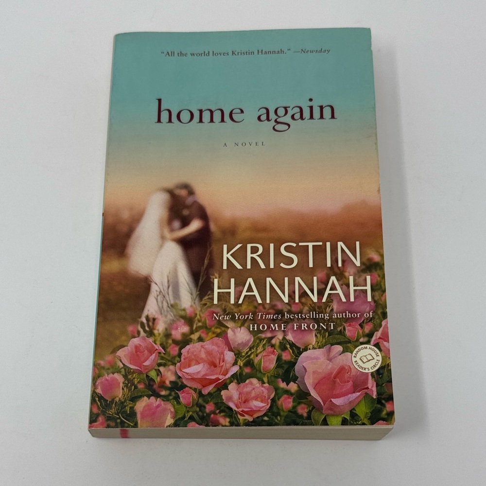'Home Again' Novel Kristin Hannah Book